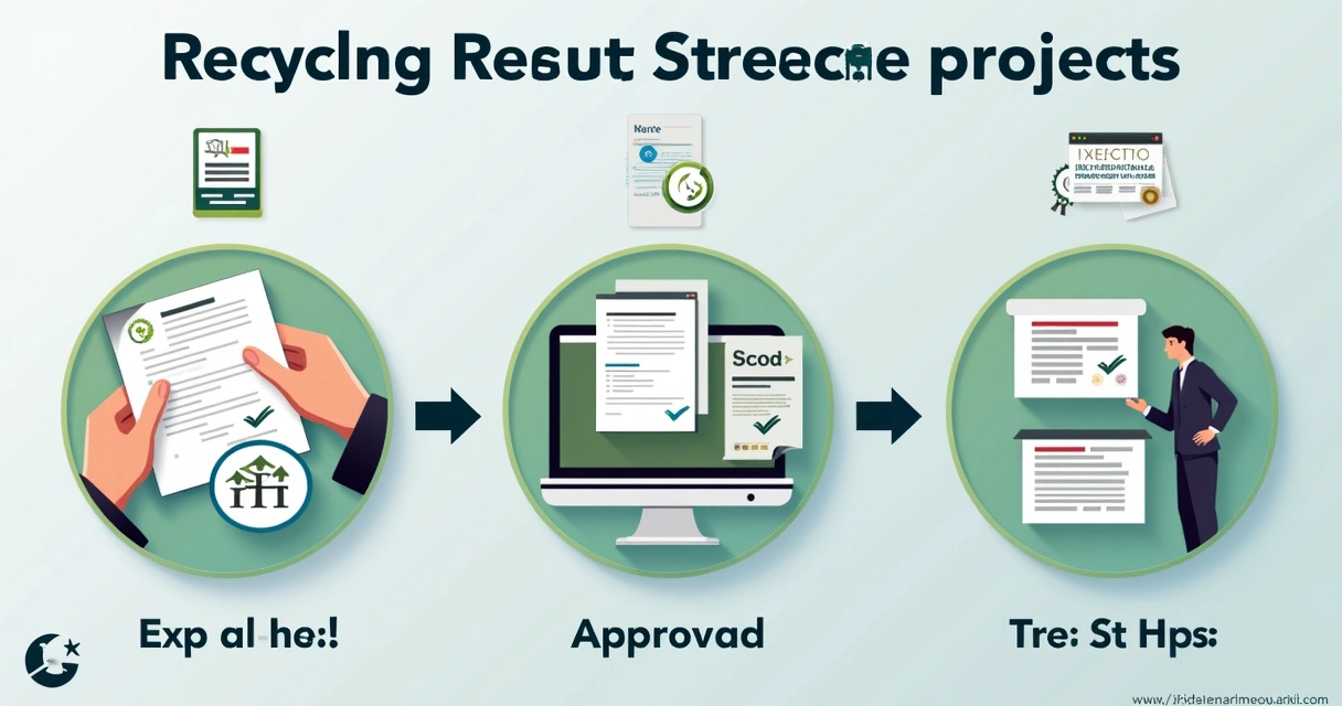 Fluxo de aprovação de projetos de reciclagem na LIR