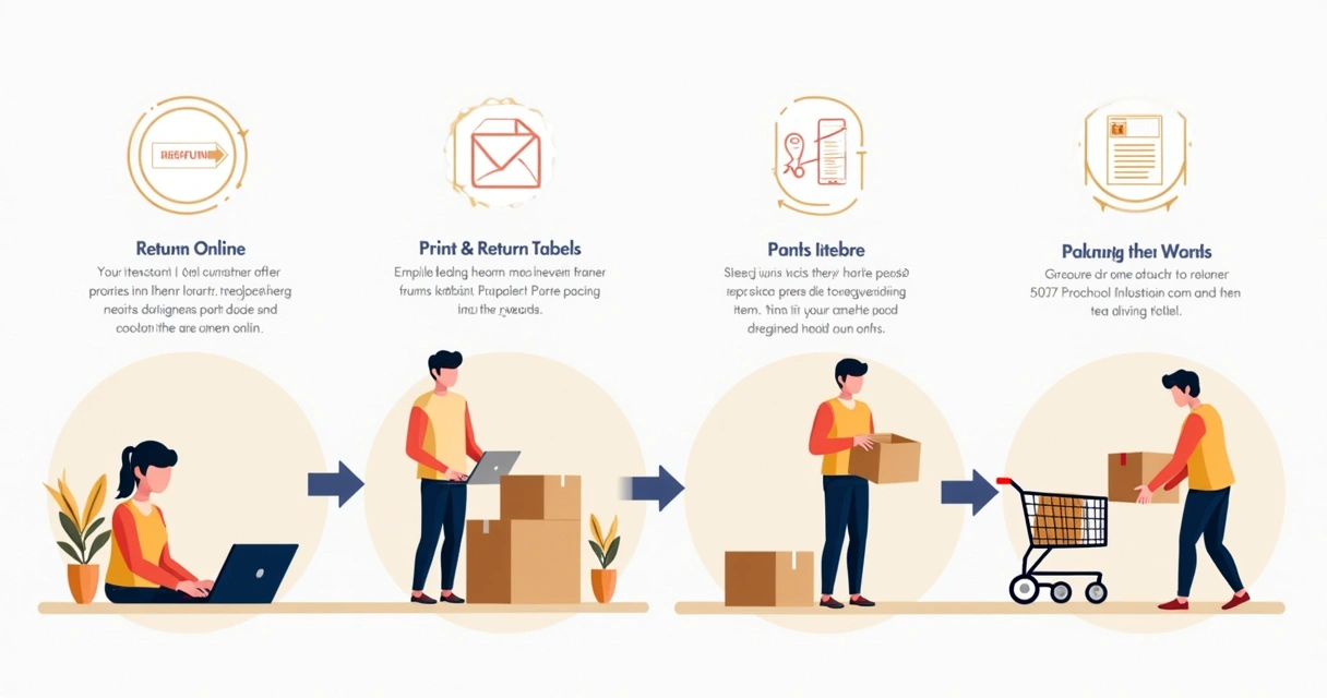 Fluxo visual do processo de troca de produto em marketplace