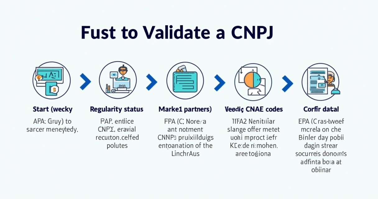 Passos para validar registro no Cadastro Nacional da Pessoa Jurídica 