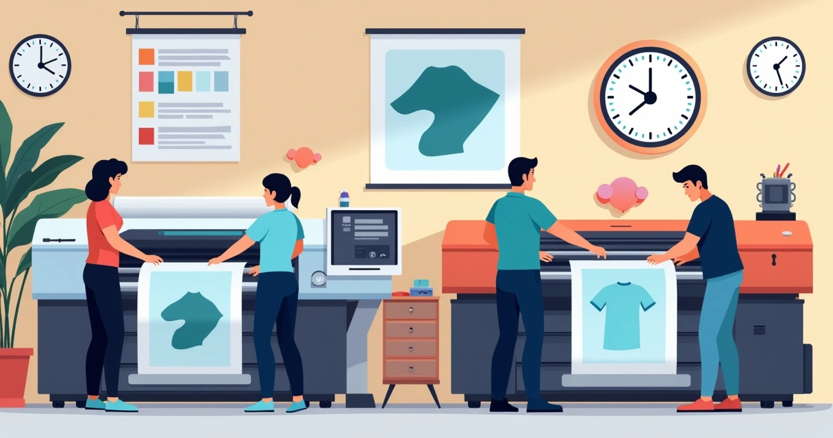 Produção rápida camisetas Zona Leste