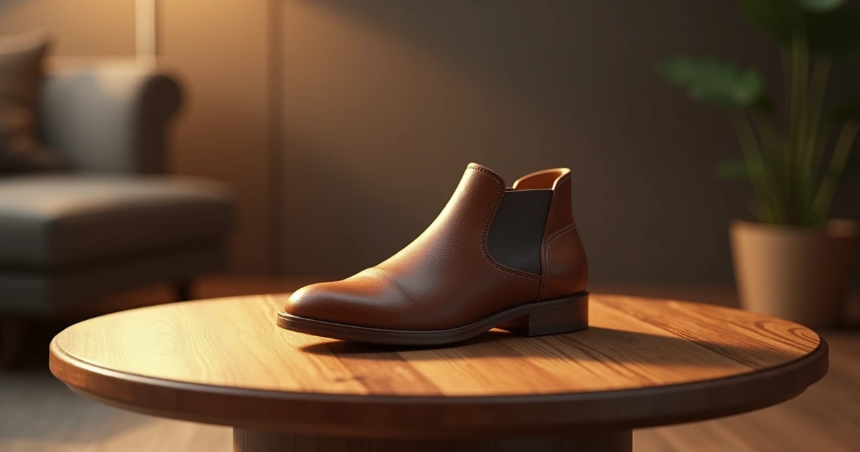 Produto giratório sobre mesa com efeito 3D 