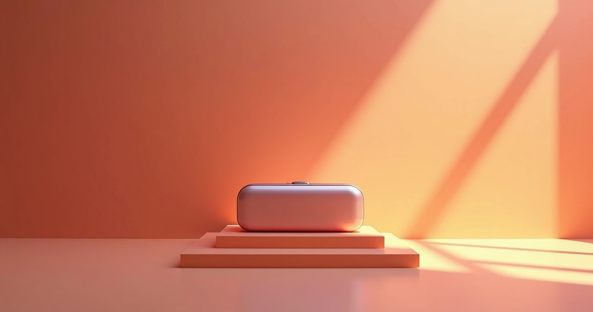 Produto de e-commerce com fundo personalizado profissional 