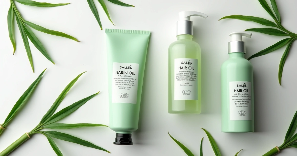 Kit de máscara, óleo e creme Salles Profissional para pré poo 