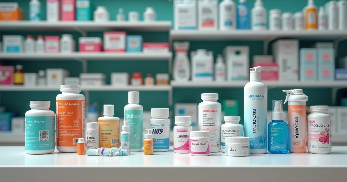 Produtos permitidos para venda em farmácia sobre bancada 