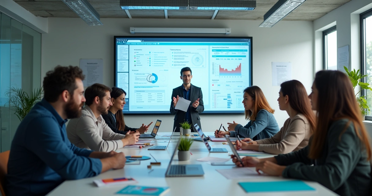 Profissionais de diferentes áreas aprendendo junto a uma IA 