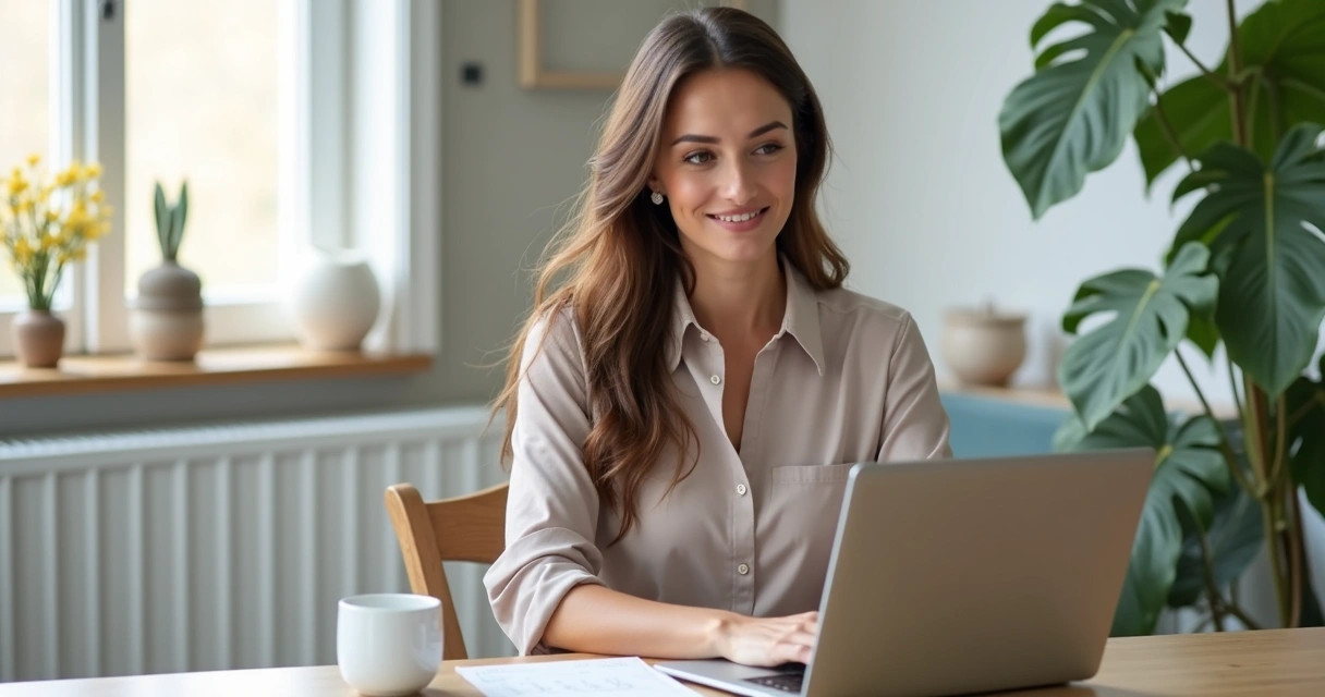 Terapeuta com autonomia em plataforma digital 