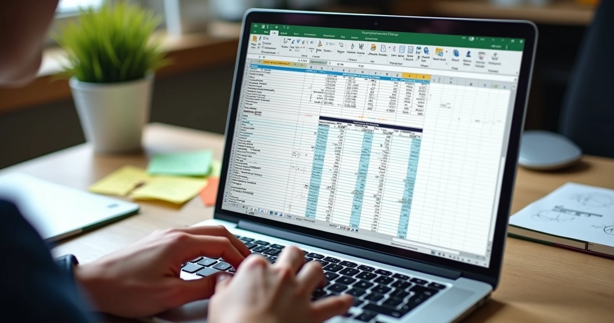 Planilha Excel com controle ActiveX e código VBA ao fundo 