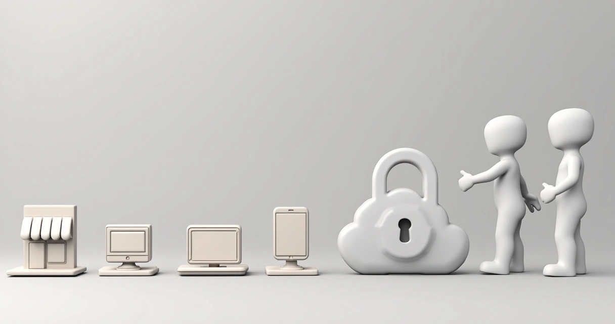 Progresso digital visível em pequenos negócios