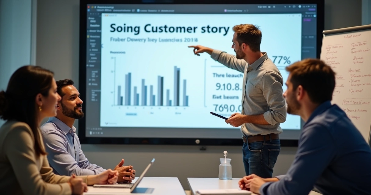 Project team reviewing customer impact during launch