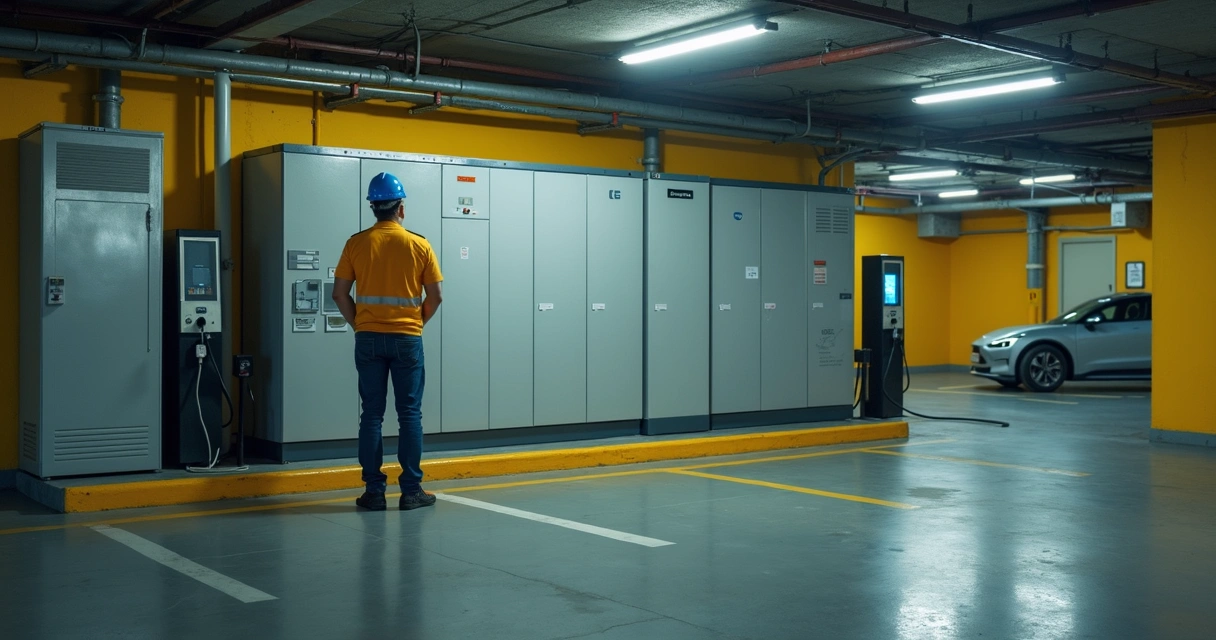 Engenheiro avalia quadro elétrico de condomínio