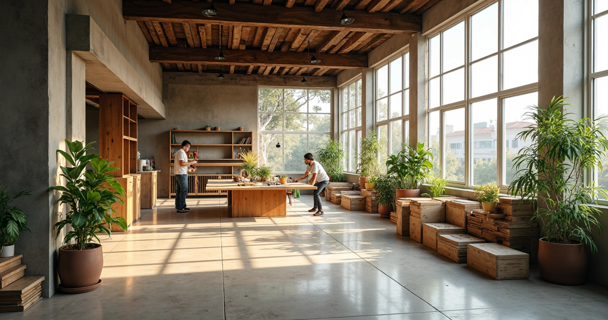 Projeto de loja comercial em Alphaville, vista ampla para o interior da loja com equipe analisando plantas e materiais de construção 