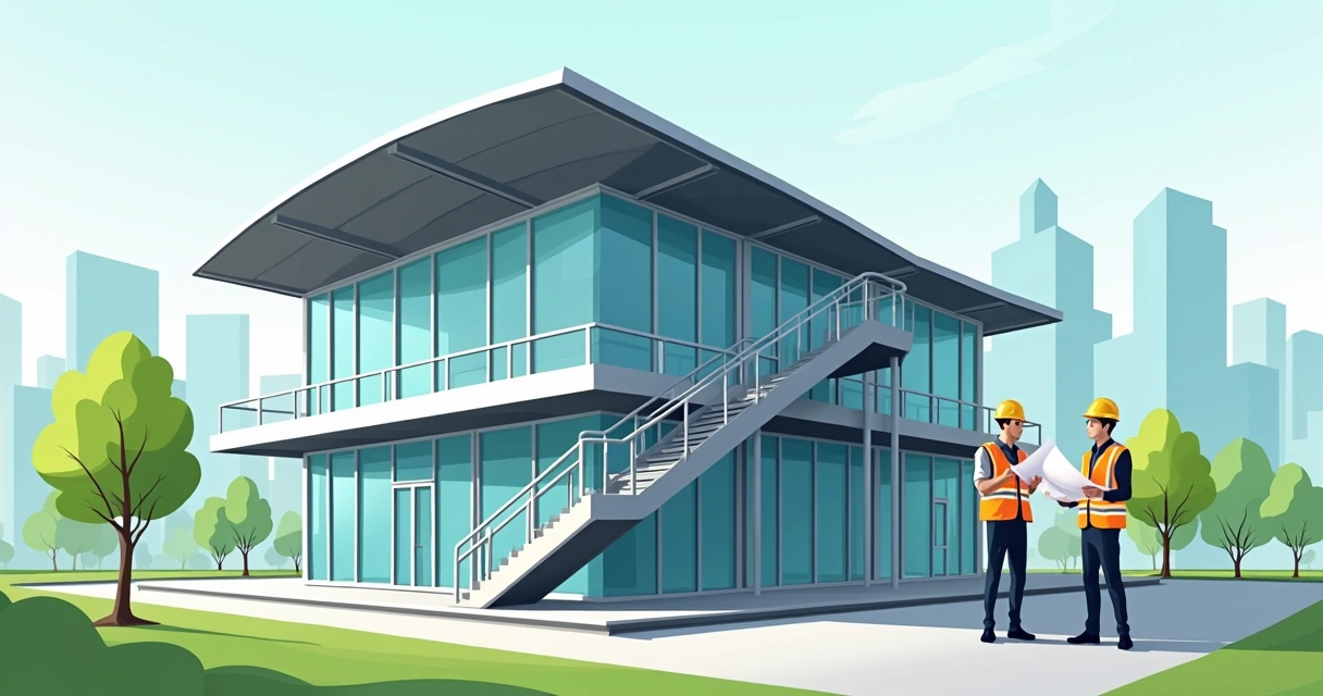 Projeto personalizado de cobertura metálica em ambiente moderno 