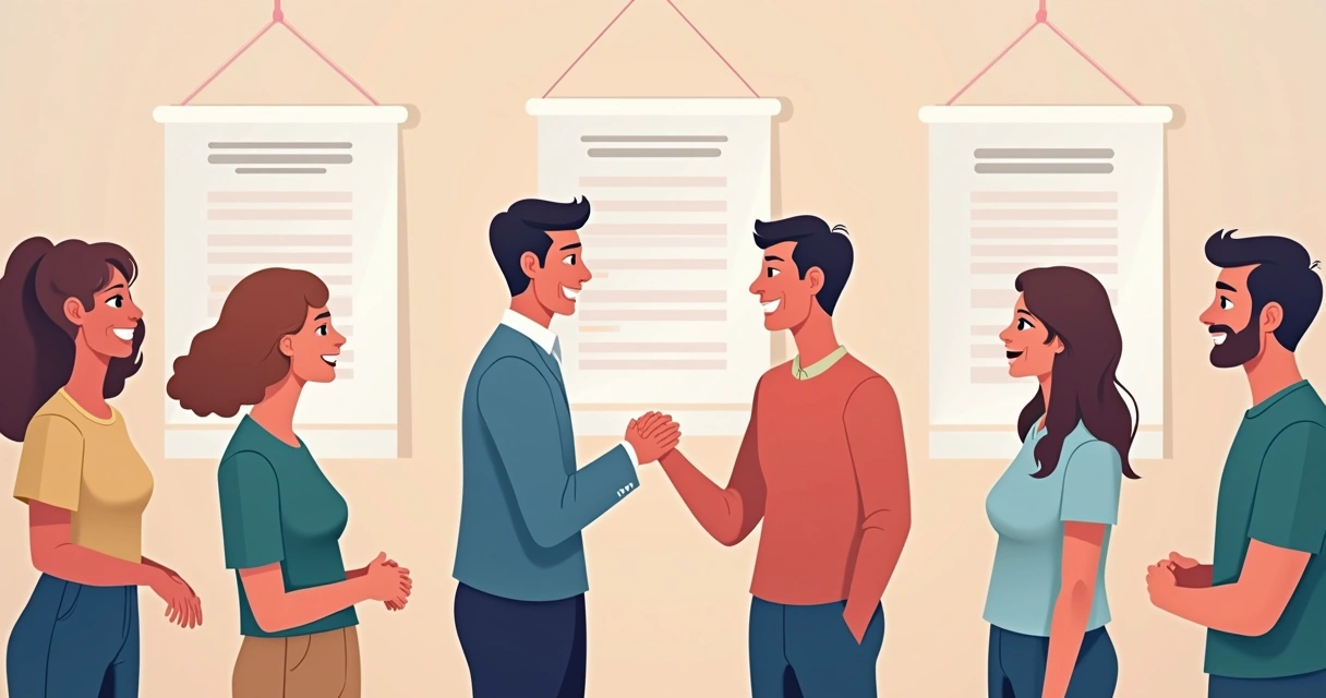 Candidatos discutem projetos, se cumprimentam com respeito