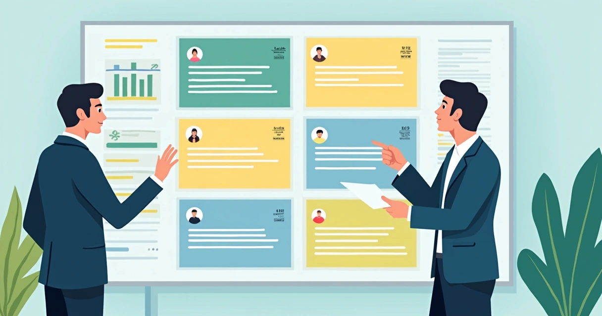 Organização de projetos e tarefas em gabinete 