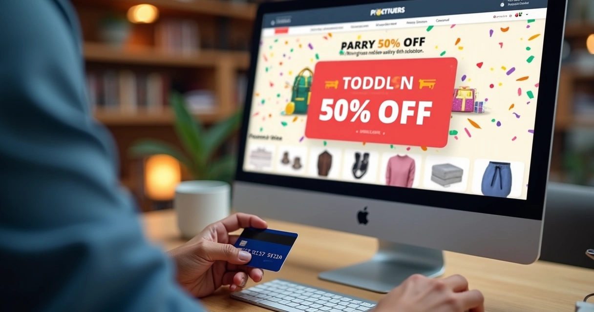 Banner de promoção em loja virtual 