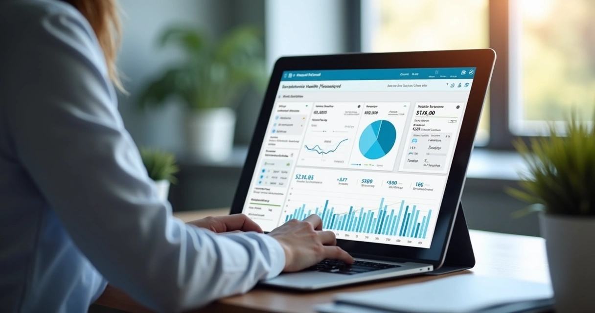 Prontuário eletrônico aberto com anotações de consulta psicológica em tela 