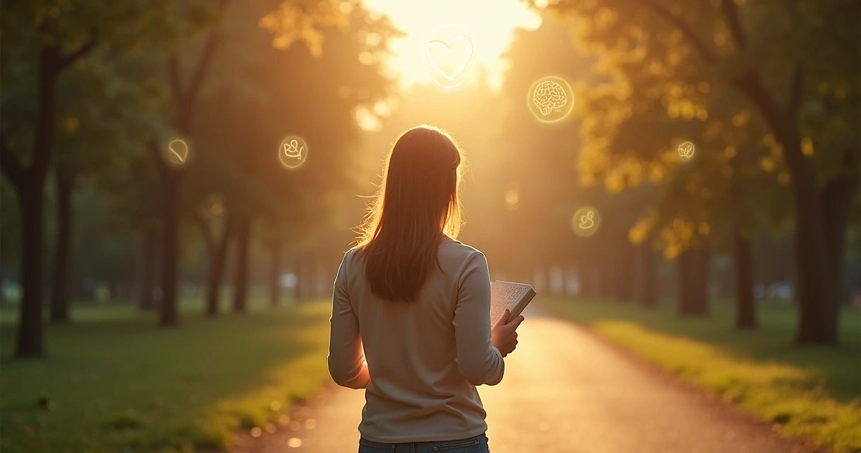 Pessoa refletindo sobre escolhas alinhadas ao propósito 