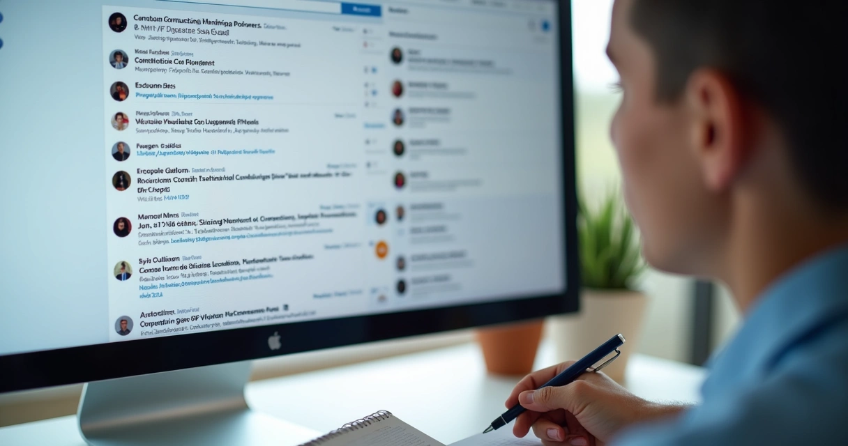 Análise de LinkedIn para prospecção B2B 