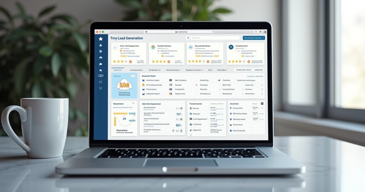 Comprar Lista de Empresas B2B: Guia Completo, Riscos e Soluções 6 Software de prospecção automatizado mostrando atividade de leads B2B