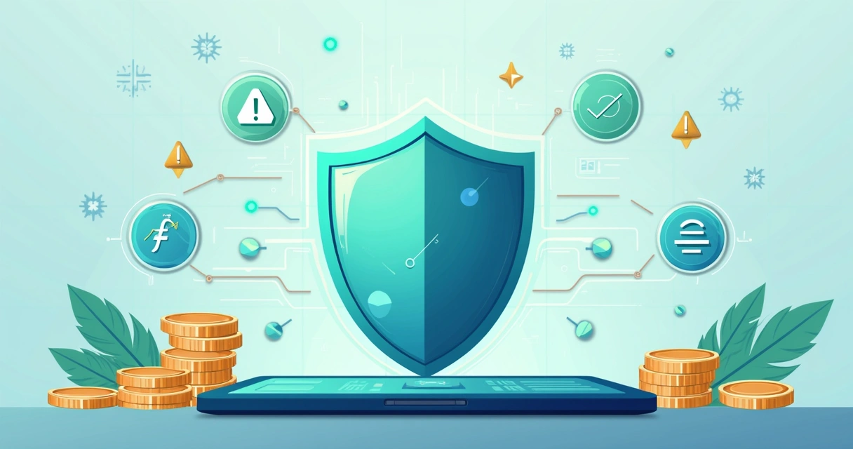 Escudo protegendo loja online de estornos 