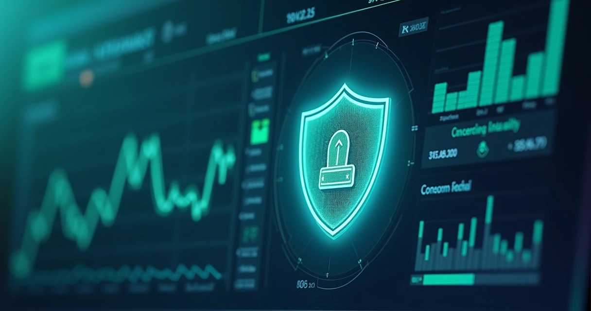 Painel digital com bloqueio de tráfego e proteção de dados 