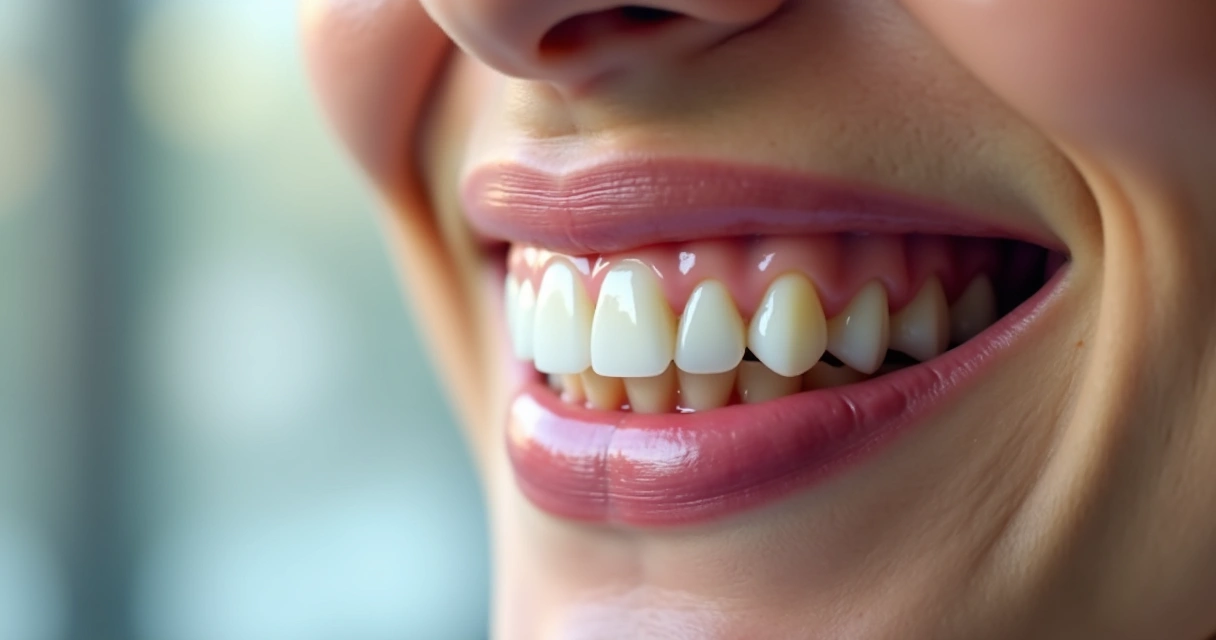 Boca mostrando prótese protocolo dentária para vários dentes 