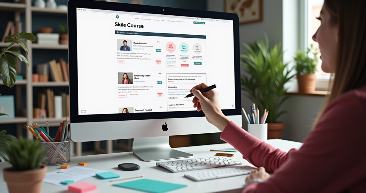 Protótipo digital de página de vendas de infoproduto 