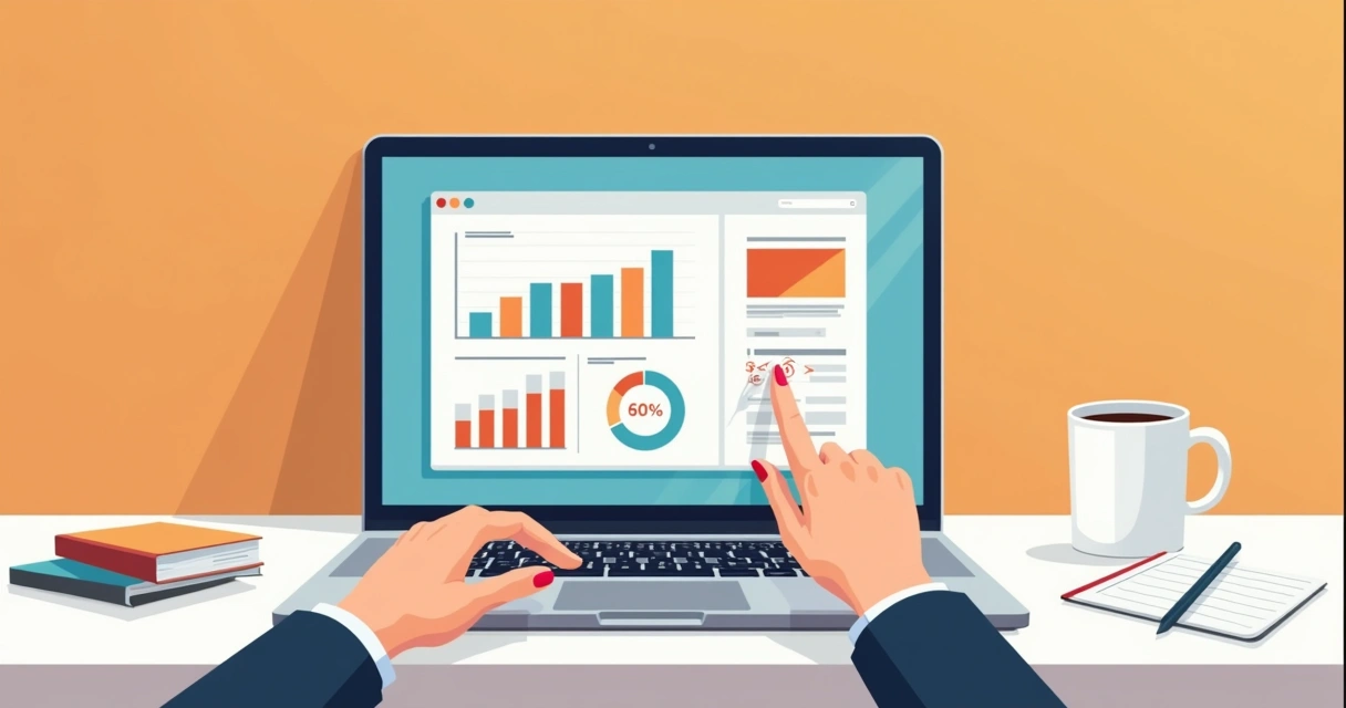 Visualização de um protótipo de MVP de aplicativo SaaS em tela de notebook 