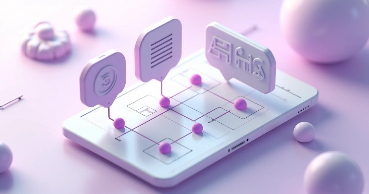 Protótipo visual de micro-SaaS integrando ChatGPT em interface moderna 