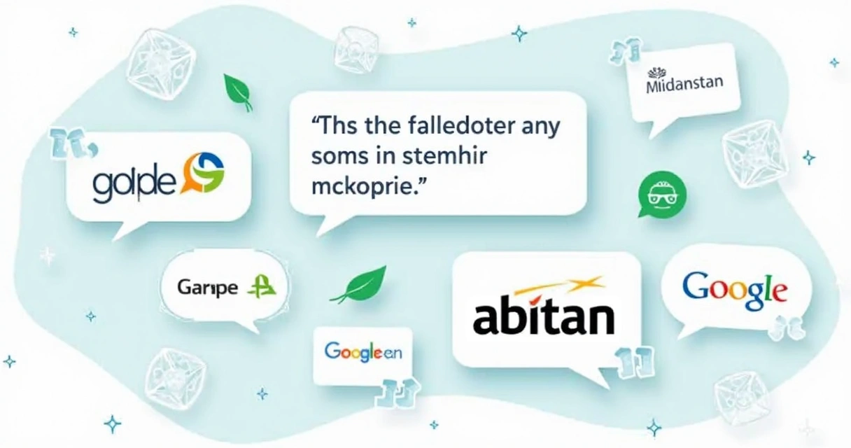 Depoimentos de clientes e logotipos de empresas confiáveis 