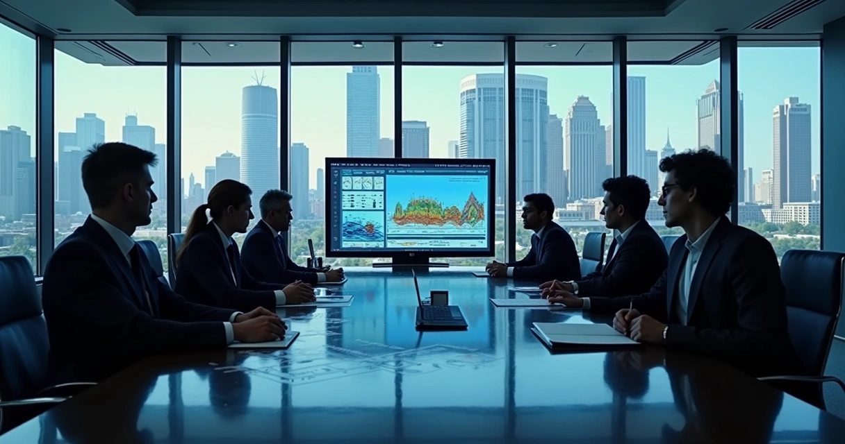 Equipe analisando provas digitais 