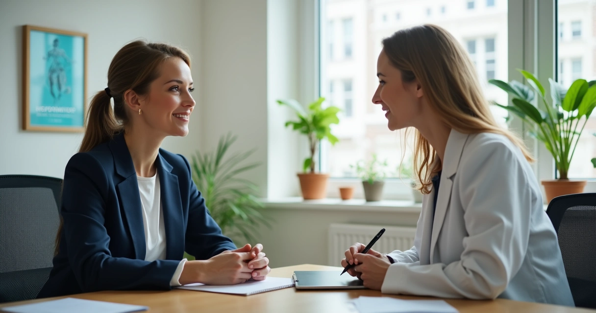 Avaliação psicossocial durante exame ocupacional 