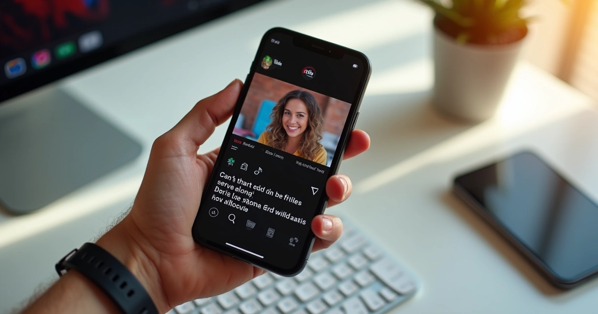 Vídeo de corte de podcast sendo postado em redes sociais 