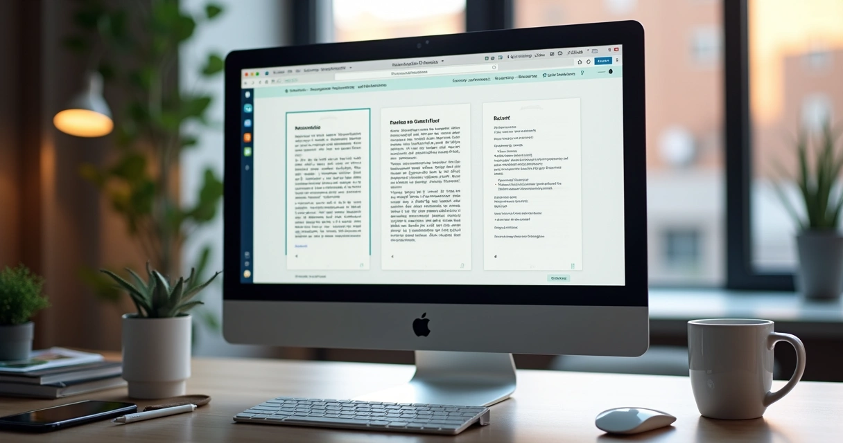 Tela de computador mostrando plataforma de autopublicação de ebook. 