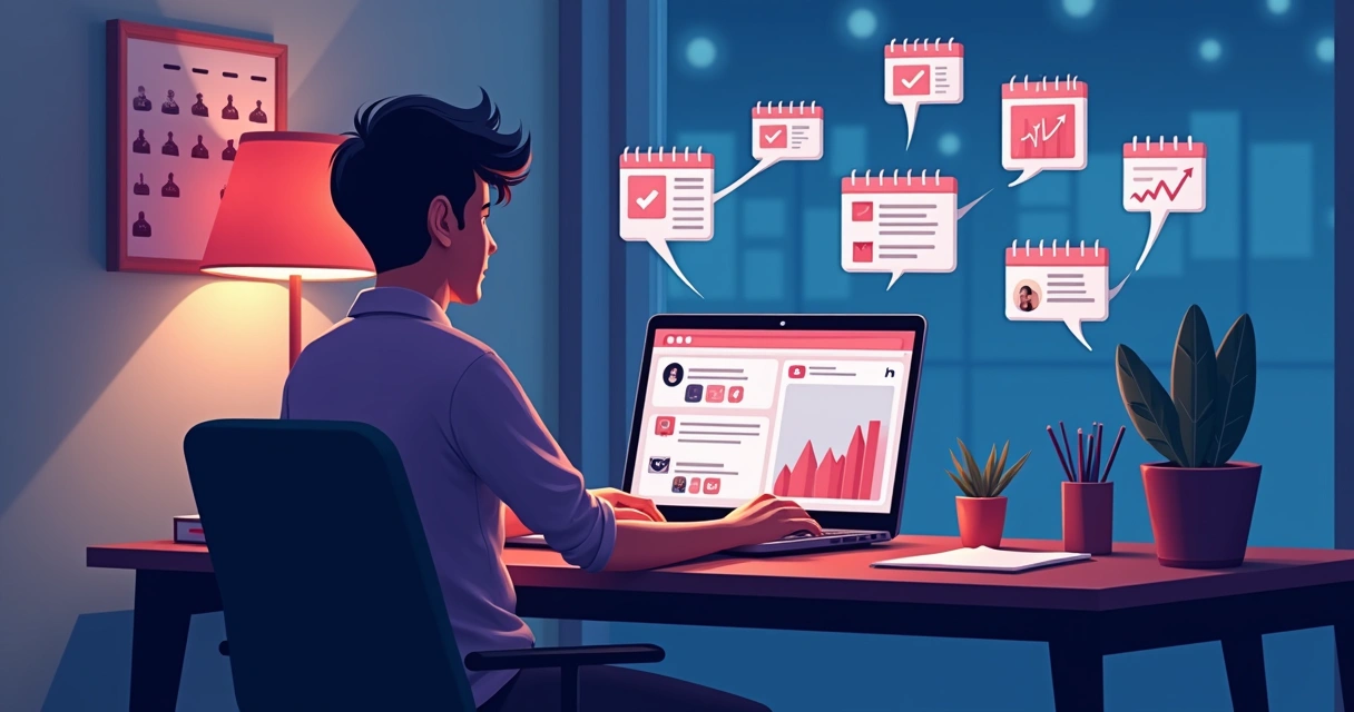 Constant posting and interaction with followers