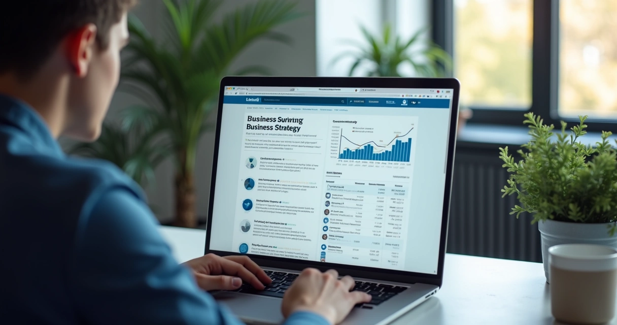 Publicação de conteúdo relevante no LinkedIn