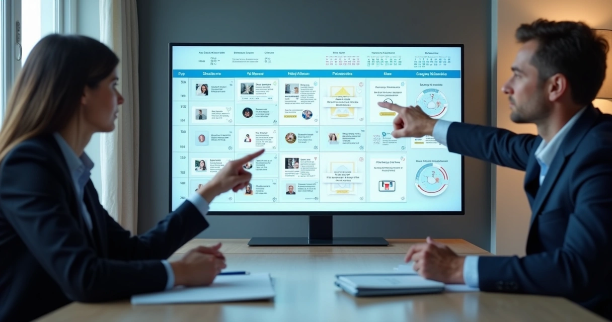 Mass publishing calendar for short videos on social media 
