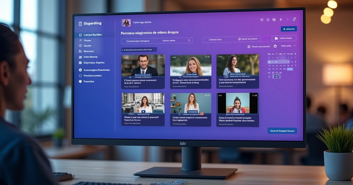 Dashboard for scheduling short videos for social media