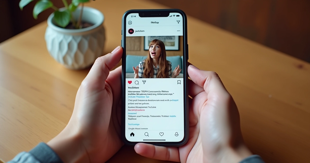 Vídeo sendo publicado diretamente nas redes sociais após corte automático com IA 