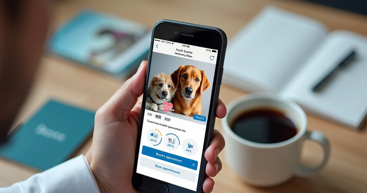 Campanha digital de hospital veterinário nas redes sociais