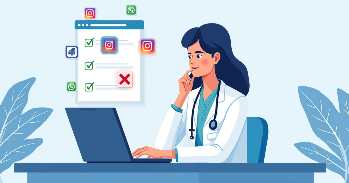 Divulgação médica responsável em redes sociais 