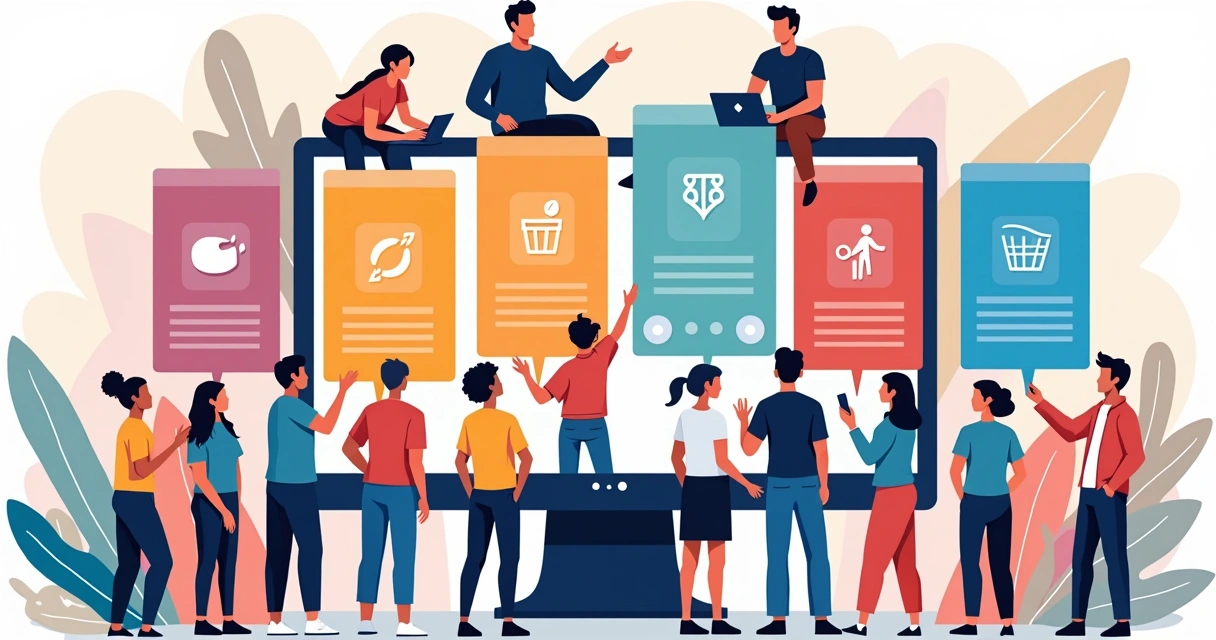 Perfil de rede social generalista, mostrando diversidade de público interagindo com múltiplos temas 