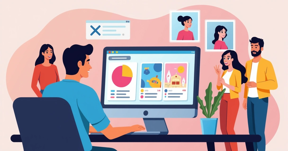 Perfil comercial selecionando públicos no Instagram 