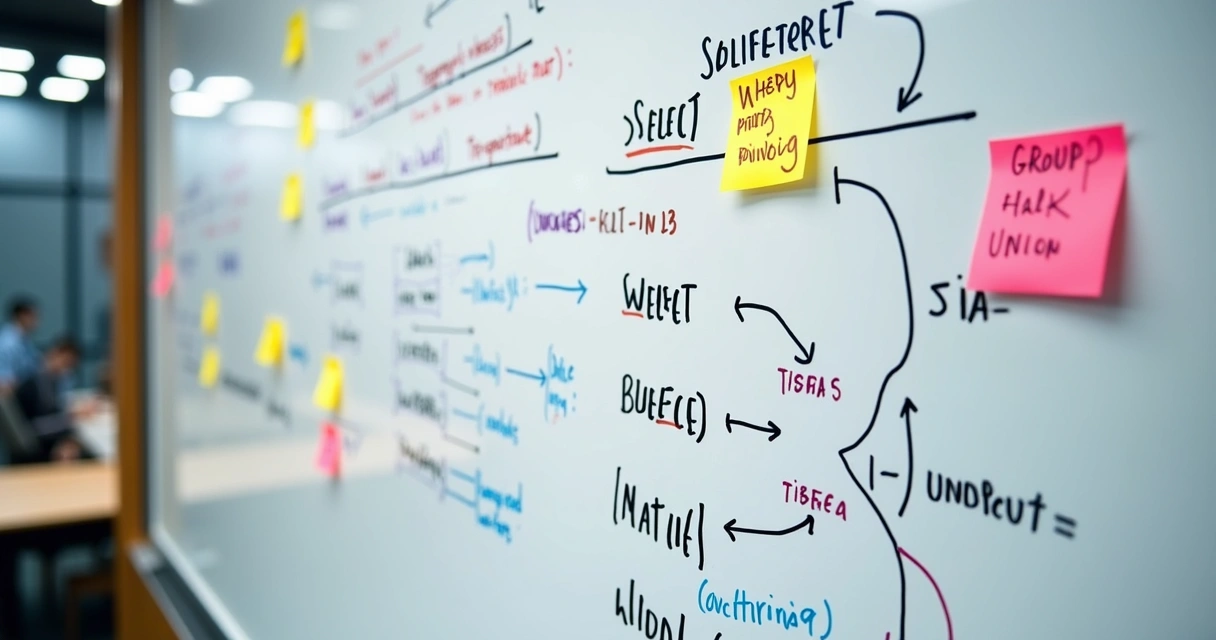 Quadro com exemplos de consultas e combinação de dados 