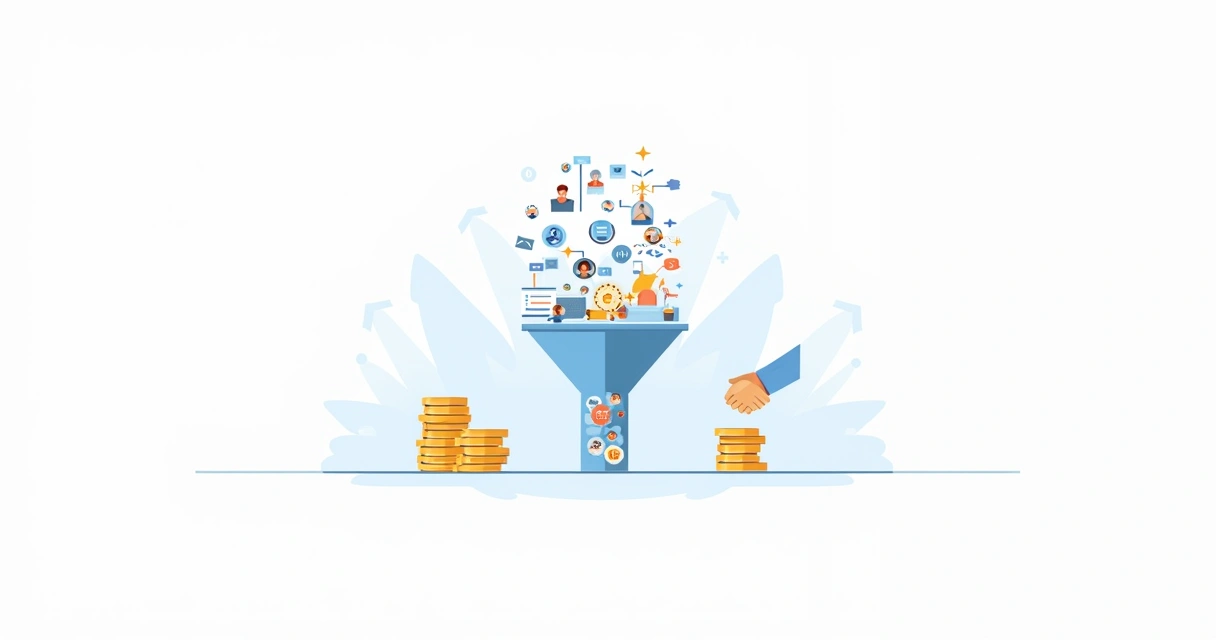 Processo de qualificação de leads resultando em aumento de vendas 