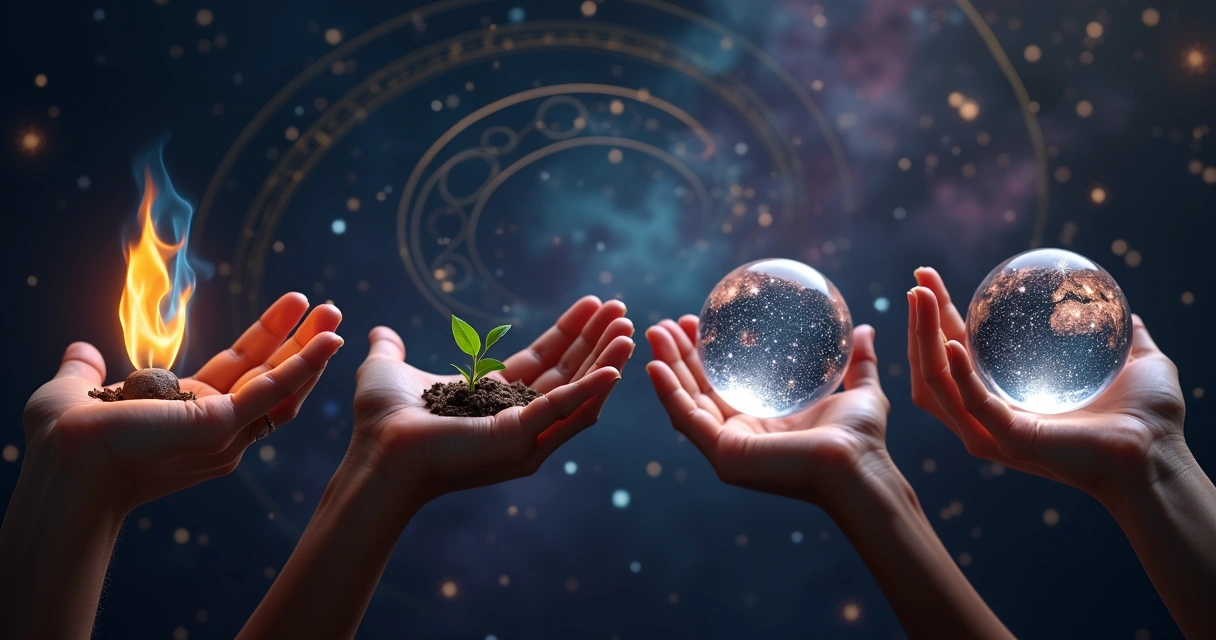 4 Elementos na Astrologia: Entenda Como Influenciam Seu Mapa
