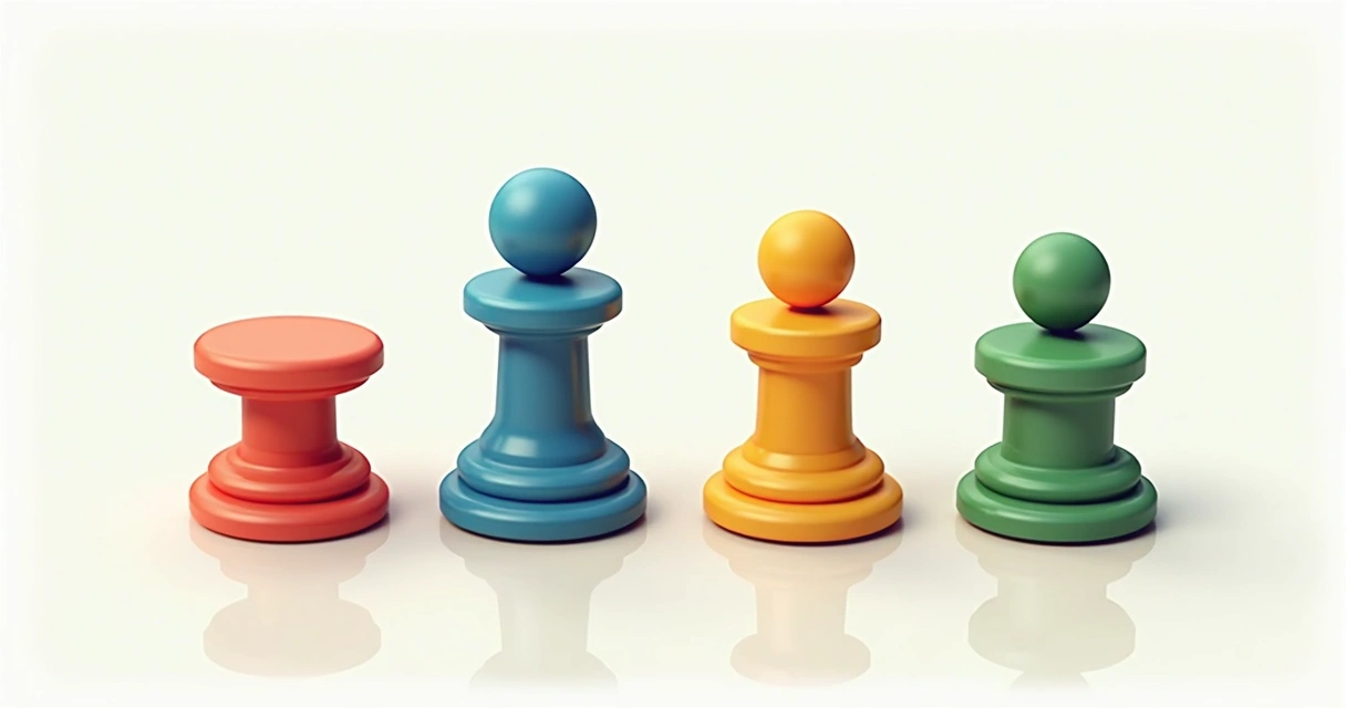 Ilustração de quatro pilares estilizados representando educação com ícones de conhecimento, prática, convivência e identidade em fundo claro 