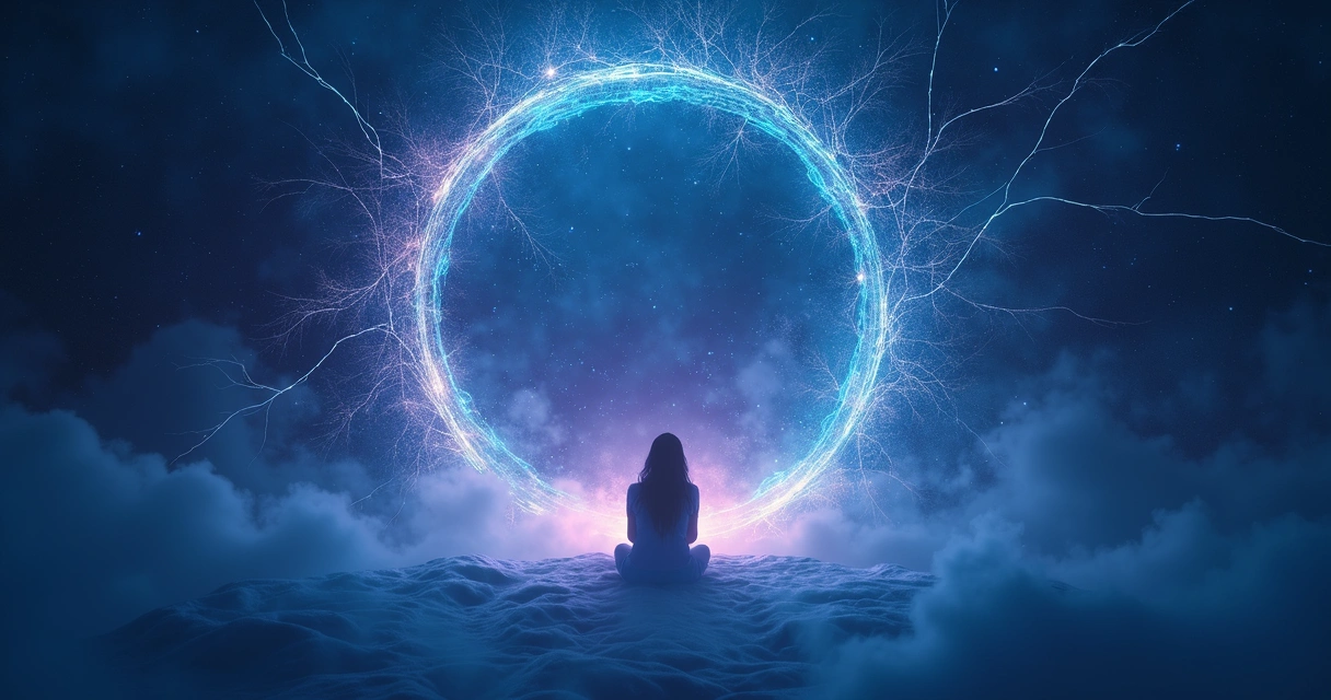 Ilustração abstrata quebra do ciclo da insônia 