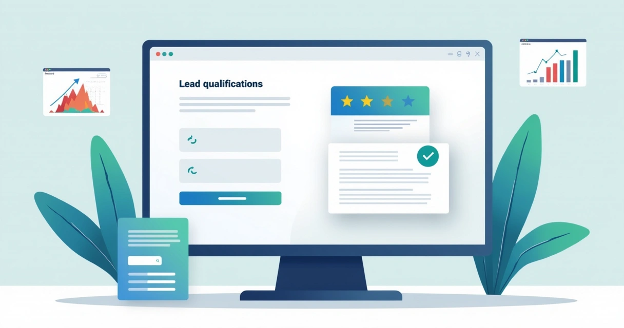 Quiz de diagnóstico em landing page com barra de progresso e cartões de resposta