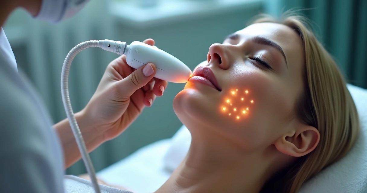 Equipamento de radiofrequência e ultrassom aplicado em tratamento estético facial 